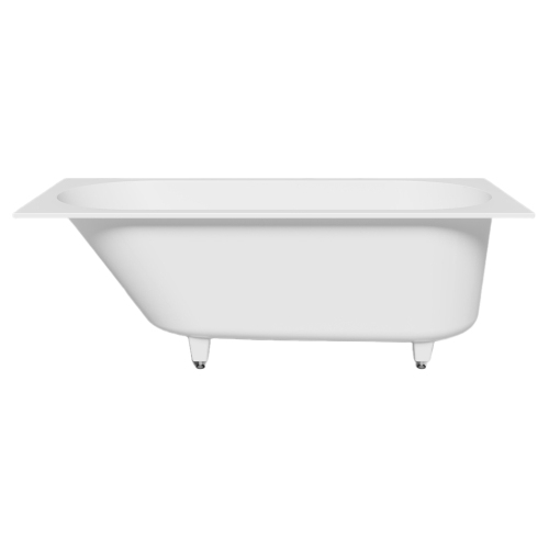 Ванна из искусственного камня Salini Ornella Kit S-Stone 170x70 белая, с ножками и донным клапаном