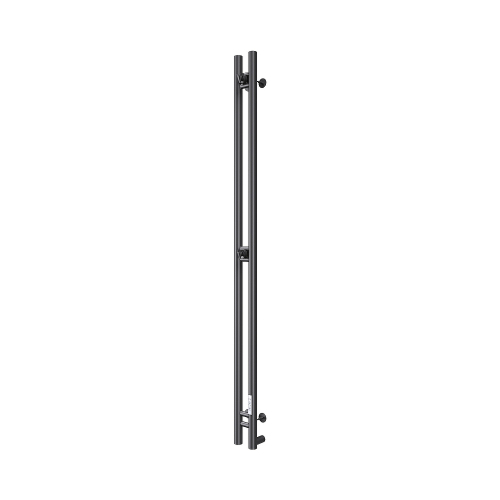 Полотенцесушитель электрический Nika Robe-2 120x10 черный матовый