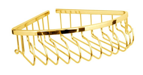 10417 Угловая полка ЗОЛОТО PALAZZ...