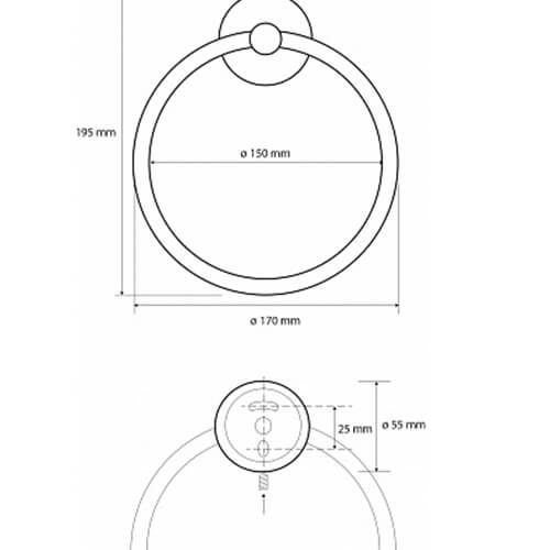 Кольцо Dark Bemeta 104104060