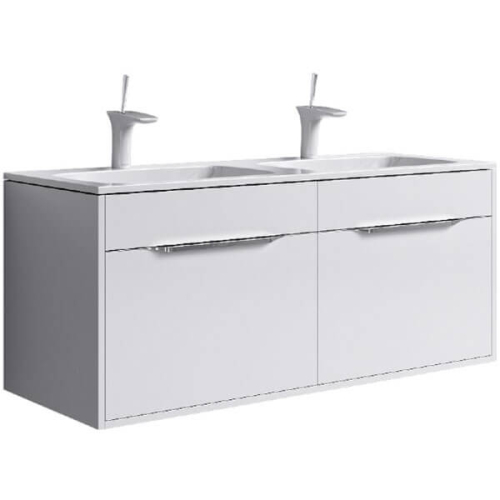 Тумба с раковиной 122 подвесная Malaga Aqwella Mal.01.12