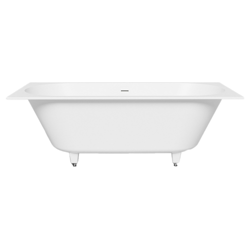 Ванна из искусственного камня Salini Ornella Axis KIT S-Stone 180x80 белая матовая с ножками