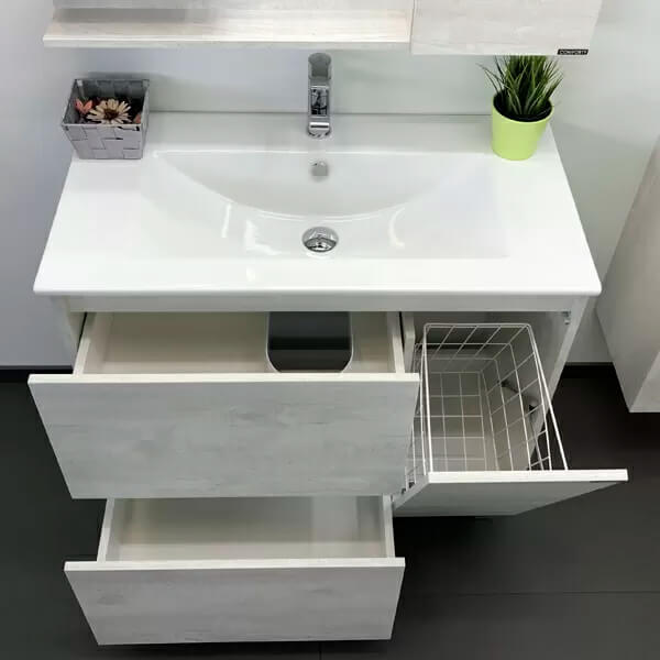 Тумба с раковиной 90 напольная Верона COMFORTY 00-00001972