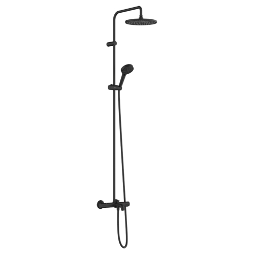 Душевая стойка Hansgrohe Vernis Blend 26899670 черный матовый Душевая стойка Hansgrohe Vernis Blend 26899670 черный матовый