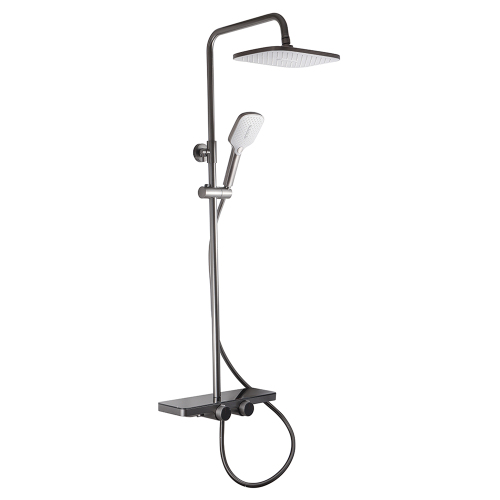 Душевая стойка Maxonor Pure Life Pleasure PL2486-9 оружейная сталь Душевая стойка Maxonor Pure Life Pleasure PL2486-9 оружейная сталь