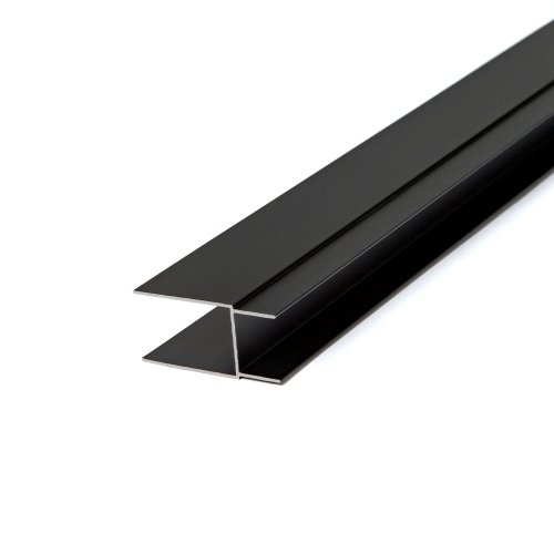 Профиль добавочный AVS Куб Лайт 3 см, черный матовый Профиль добавочный AVS Куб Лайт 3 см, черный матовый