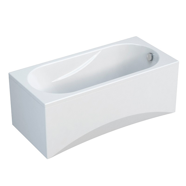 Акриловая ванна Mito Red 160x75 белая, без ножек