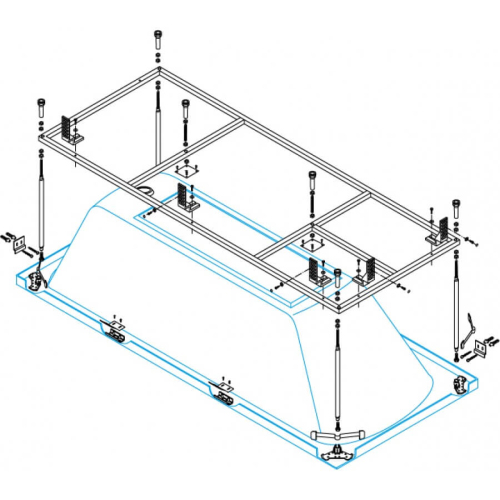 Каркас для ванны Cezares EMP-170-...
