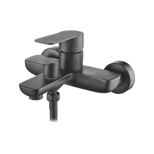 Смеситель для ванны и душа Accoona H207F A63207F черный матовый