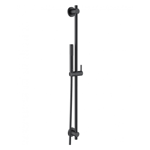 Душевой гарнитур Kludi Nova Fonte Puristic 2084039-15 черный матовый