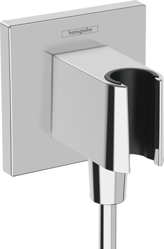 Шланговое подключение с держ д/душа КВАДРАТ хром FixFit Porter E HANSGROHE 26889000