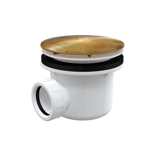 Сифон для поддона Alcaplast A49ANTIC бронза