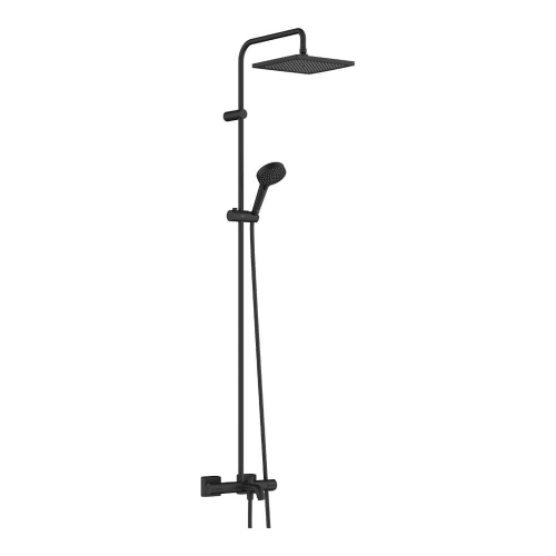 Душевая стойка Hansgrohe Vernis Shape 26900670 черный матовый Душевая стойка Hansgrohe Vernis Shape 26900670 черный матовый