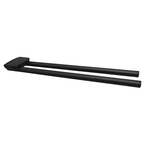 Полотенцедержатель AVS Neo, 46 см, черный, двойной, поворотный