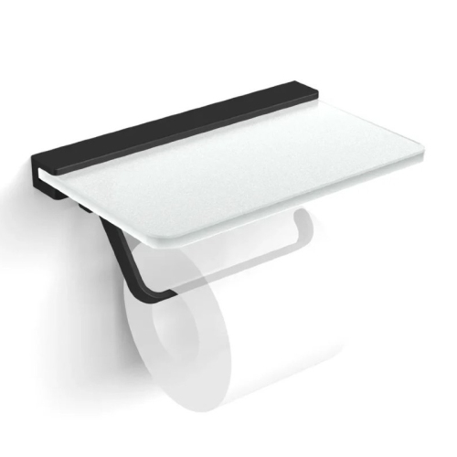 Держатель для туалетной бумаги Langberger Black Edition 32041B-BP черный матовый