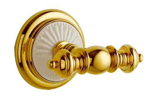 10106 Крючок двойной ЗОЛОТО PALAZ...