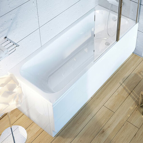 Акриловая ванна 170х75 Ravak Chrome с ножками, без экрана и слива-перелива