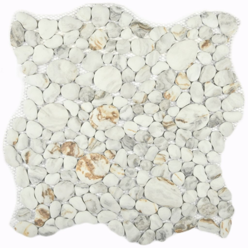 Мозаика Bonaparte Point Beige 30,5x30,5 стеклянная