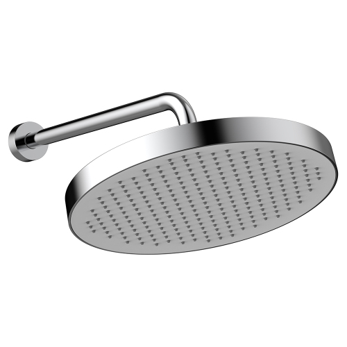 Верхний душ с кронштейном AVS Basic хром