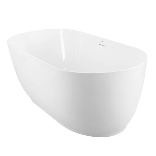 Акриловая ванна BelBagno BB413 170x80 белая матовая, с ножками