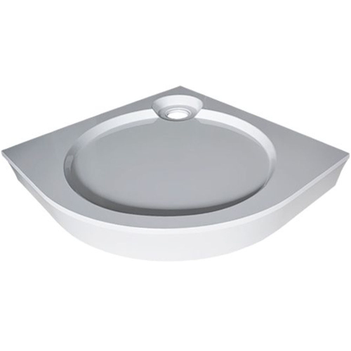 Поддон литьевой R550 выс+съемн панель+ножки Deluxe 100*100*16 R-White GuteWetter