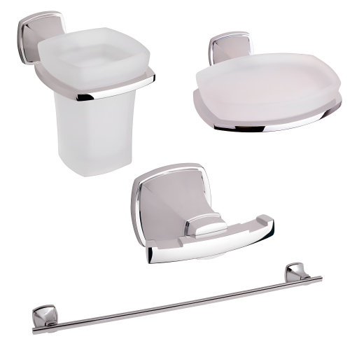Набор AVS Neo Classic 4в1, хром, с полотенцедержателем 60 см Набор AVS Neo Classic 4в1, хром, с полотенцедержателем 60 см