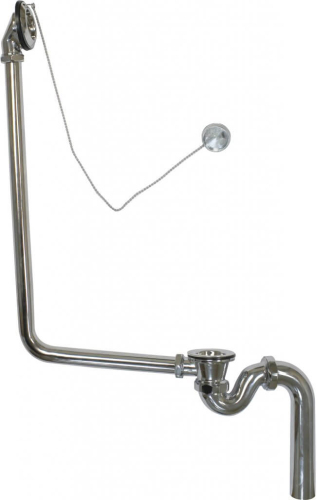 Слив-перелив цепочка для BB04/05/06/20/21/22 ХРОМ BB-OVF-02-CRM 