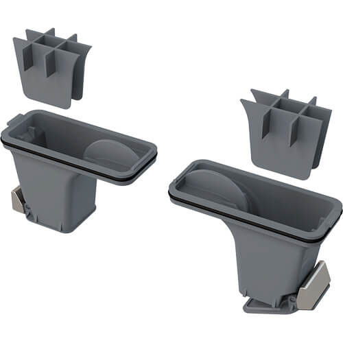 Комплект комбинированных гидрозатворов д/APZ1/APZ4/APZ5/APZ6/APZ7/APZ11 AlcaPlast P095