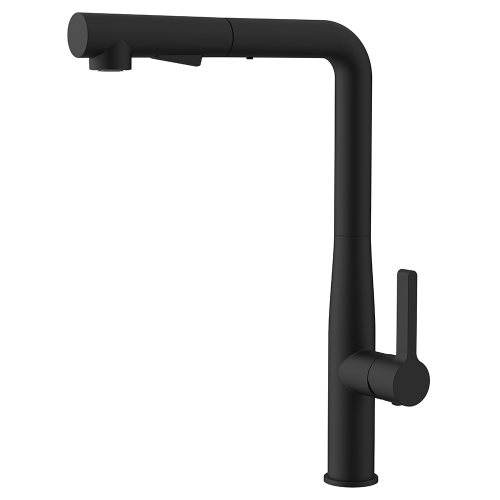 Смеситель для кухни AVS 811-191-MB черный матовый