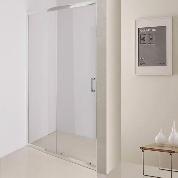 Душевая дверь в нишу 120x195 BelBagno UNO-195-BF-1-120-C-Cr