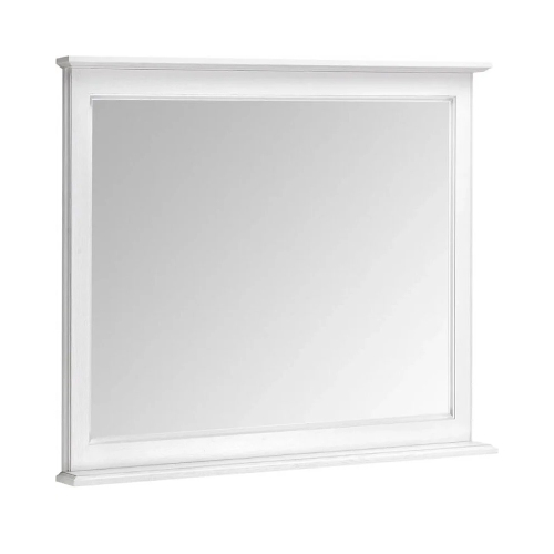 Зеркало 1000 Белый патина/серебро Венеция ASB