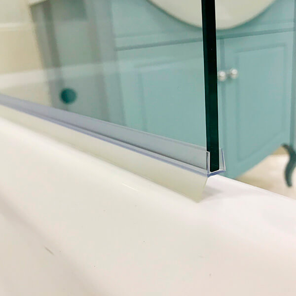 Шторка на ванну 90 см левая AVS Асти профиль хром, прозрачное стекло 803-0015-150-90L-CR-T