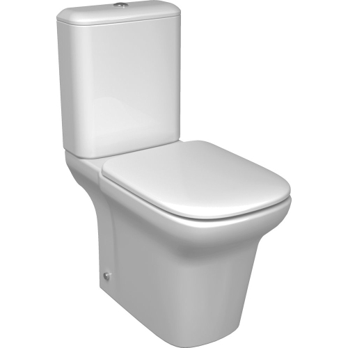 Унитаз-компакт Jacob Delafon Vox UJN102-00 с сиденьем E20142-00 безободковый, белый