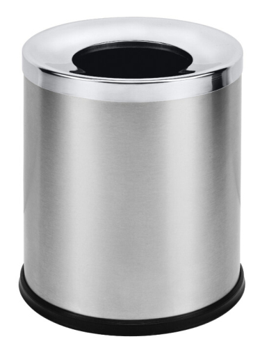 Ведро для мусора хромовое 7,5 л B...