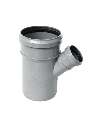 Тройник 110/40 45° 510025 Тройник 110/40 45° 510025