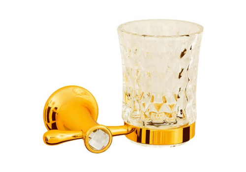 10504 Стакан для зубных щеток ЗОЛОТО CHIARO NeoArt