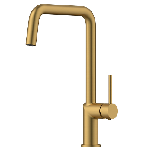 Смеситель для кухни AVS брашированное золото Смеситель для кухни AVS брашированное золото