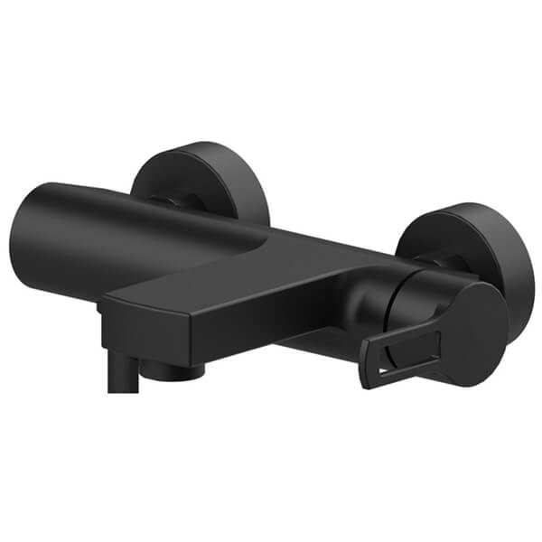 Смеситель для ванны и душа Paffoni Ringo RIN022NO черный матовый