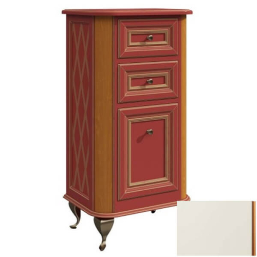 10561R-B002 Комод напольный правый Виво CAPRIGO BIANCO ANTICO