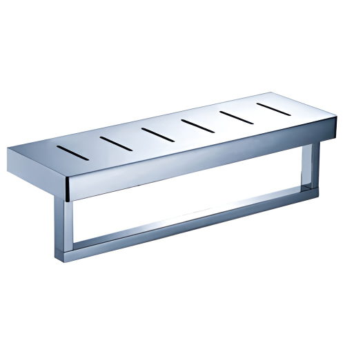 Полка с полотенцедержателем AVS S8300304 30 см, хром