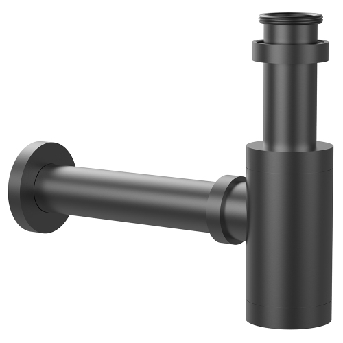 Сифон для раковины AVS 818-100-GM оружейная сталь