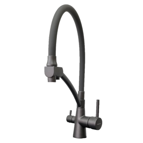 Смеситель для кухни Accoona A5179TT-13 графит