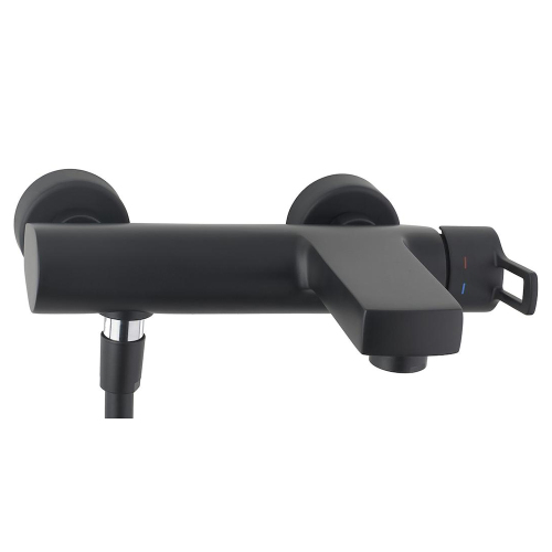 Смеситель для ванны и душа Paffoni Ringo RIN022NO черный матовый