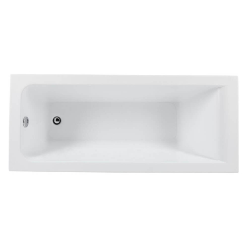 Акриловая ванна Aquanet Bright 165x70 белая c каркасом и экраном