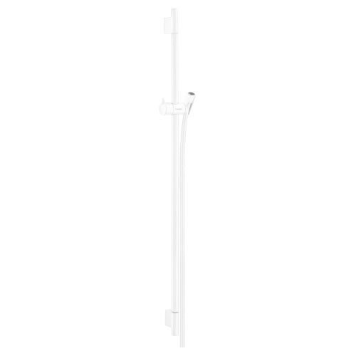 Душевая штанга с шлангом Hansgrohe Unica 28631700 белый матовый