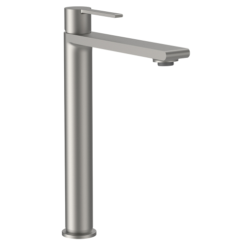 Смеситель для раковины AVS Elegant высокий, брашированный никель