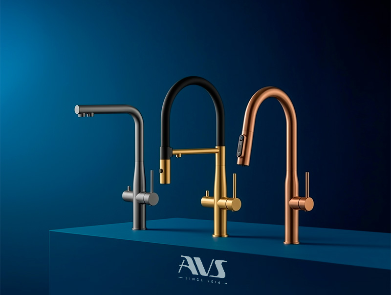 Новинка от AVS: Коллекция PureRiver — кухонные смесители с подключением к фильтру Новинка от AVS: Коллекция PureRiver — кухонные смесители с подключением к фильтру