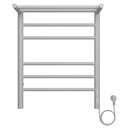 Полотенцесушитель электрический Terminus Аврора П6 45x60 белый матовый