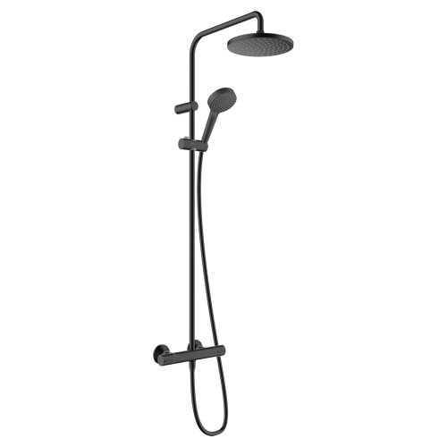 Душевая стойка Hansgrohe Vernis Blend 26276670 черный матовый Душевая стойка Hansgrohe Vernis Blend 26276670 черный матовый