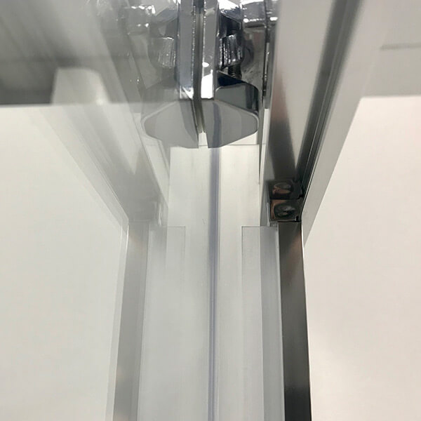 Душевая дверь в нишу 150 см AVS Квант Макс профиль хром, прозрачное стекло 803-0017-195-15-CR-T